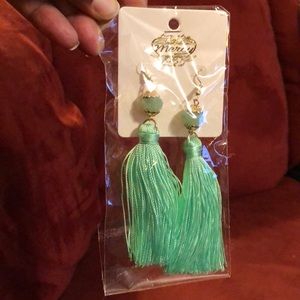 Gold-toned tasseled earrings $4 or 3 for $10